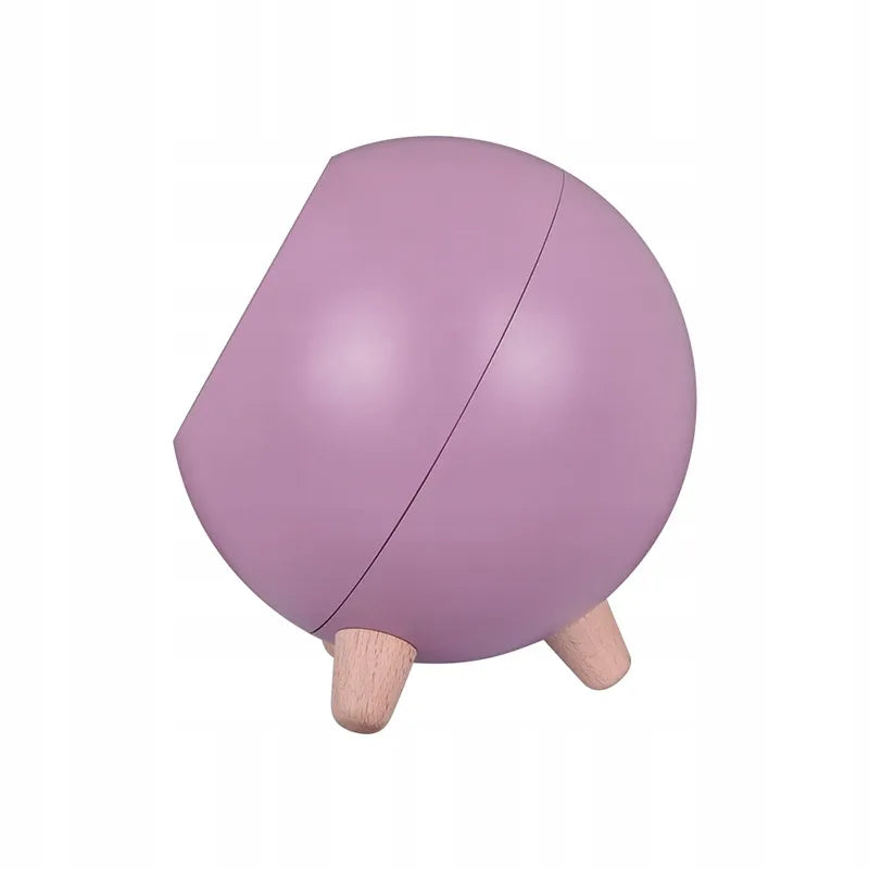 Vaikiška LED Naktinė Lempa su Žiurkėnu, Violetinė