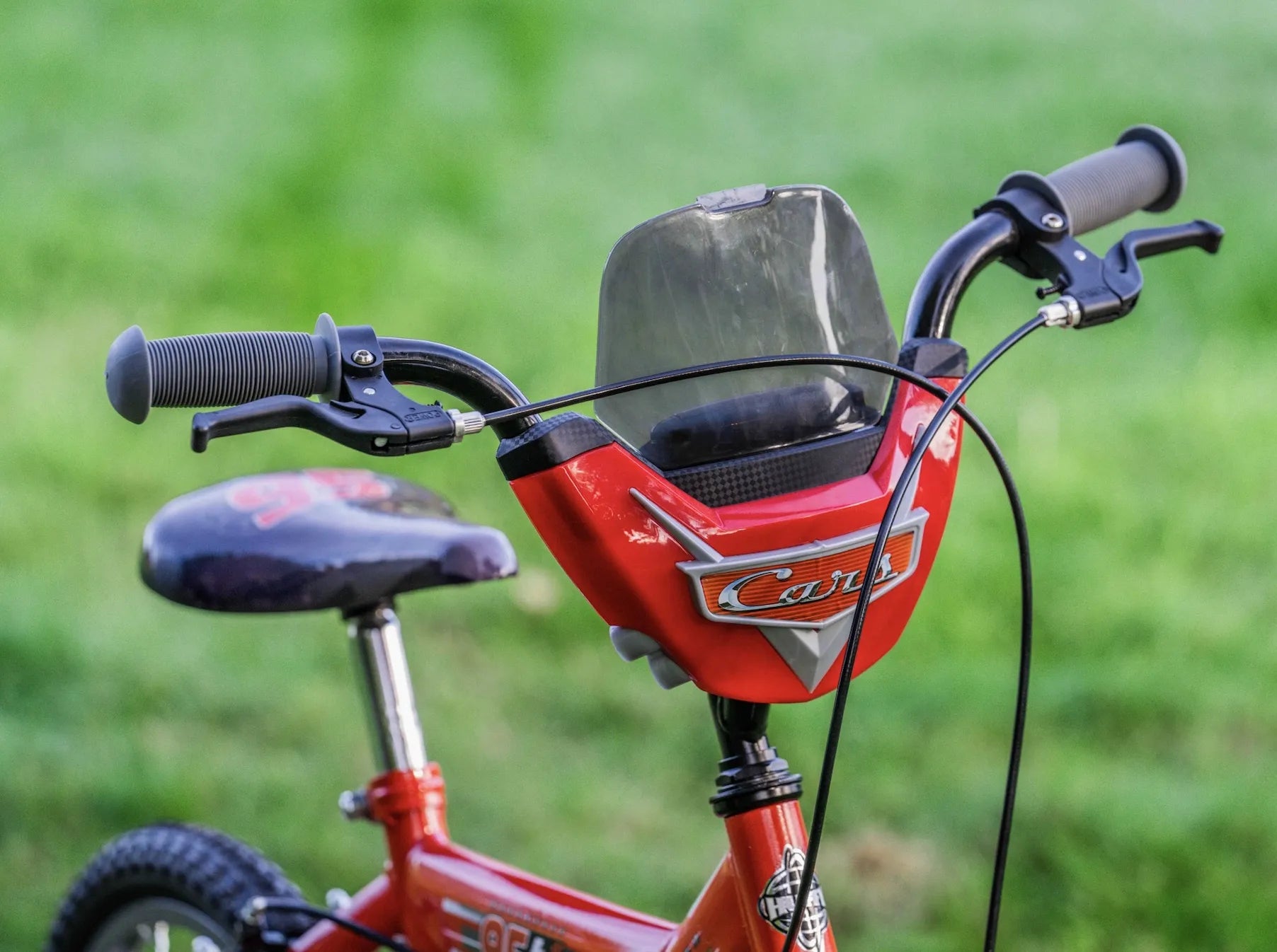 Vaikiškas 16 colių dviratis Huffy Cars raudonas