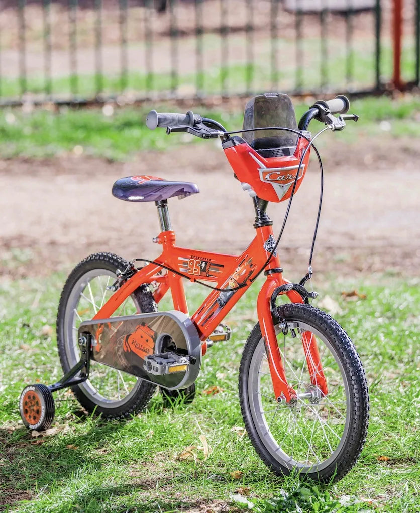 Vaikiškas 16 colių dviratis Huffy Cars raudonas