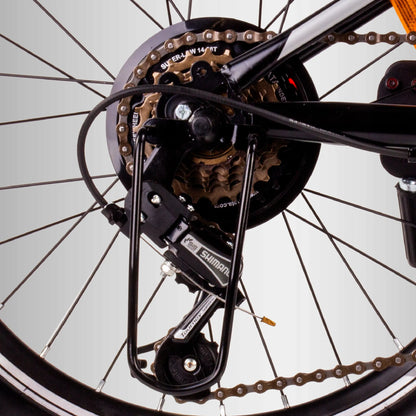 Vaikiškas 20 colių dviratis berniukams su 6 Shimano pavaromis ir amortizatoriumi Verdant