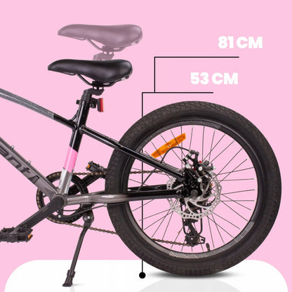 Vaikiškas 20 colių MTB dviratis mergaitėms Sun Baby Verdant, su Shimano 6 pavaromis