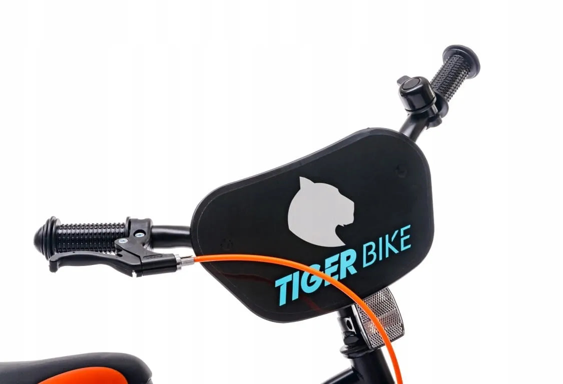 Vaikiškas dviratis berniukui 16 colių Tiger Bike su stūmimo rankena