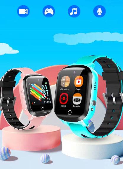 Vaikiškas išmanusis laikrodis WonderWatch A5s, violetinis