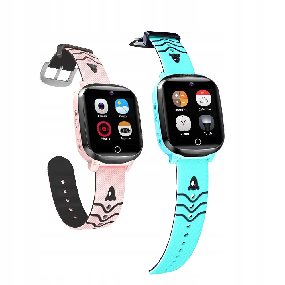 Vaikiškas išmanusis laikrodis WonderWatch A5s, violetinis