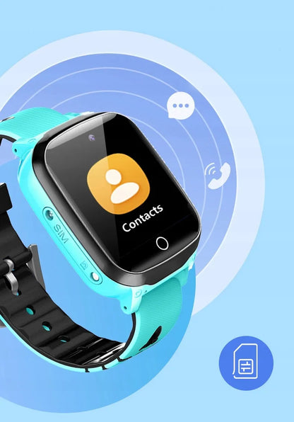 Vaikiškas išmanusis laikrodis WonderWatch A5s, violetinis