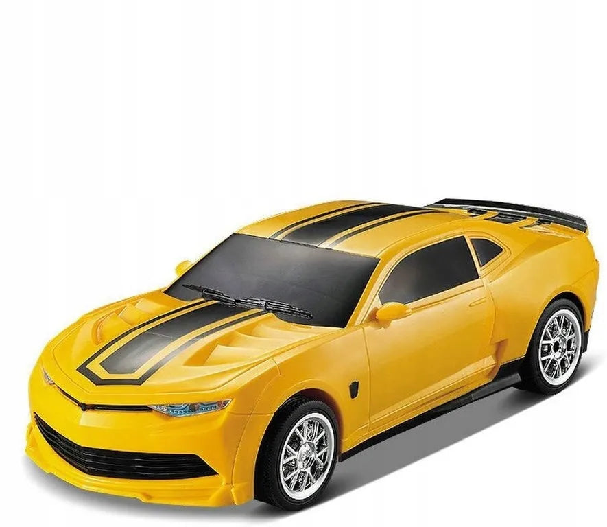 Valdomas robotas automobilis Autobot 2w1 su transformacija USB įkraunamas