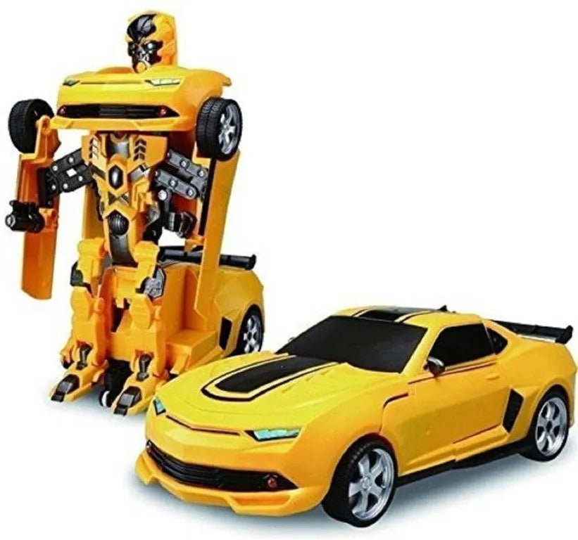 Valdomas robotas automobilis Autobot 2w1 su transformacija USB įkraunamas