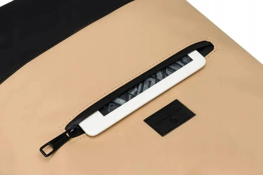 Vandeniui atspari Peterson PTN BERLIN smėlio spalvos kuprinė