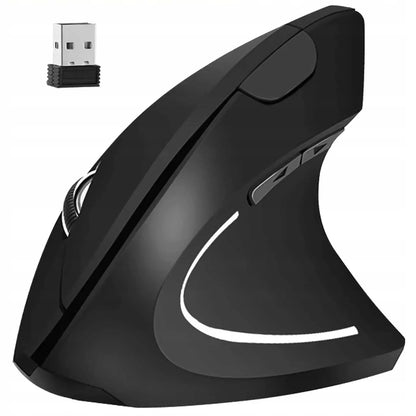 Vertikali ergonomiška pelytė bevielė, tyli, skirta dešiniarankiams