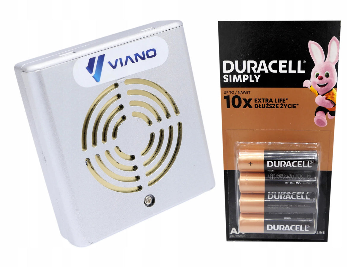Viano Silver baterijomis maitinamas graužikų, kiaunių, žiurkių ir pelių atbaidiklis