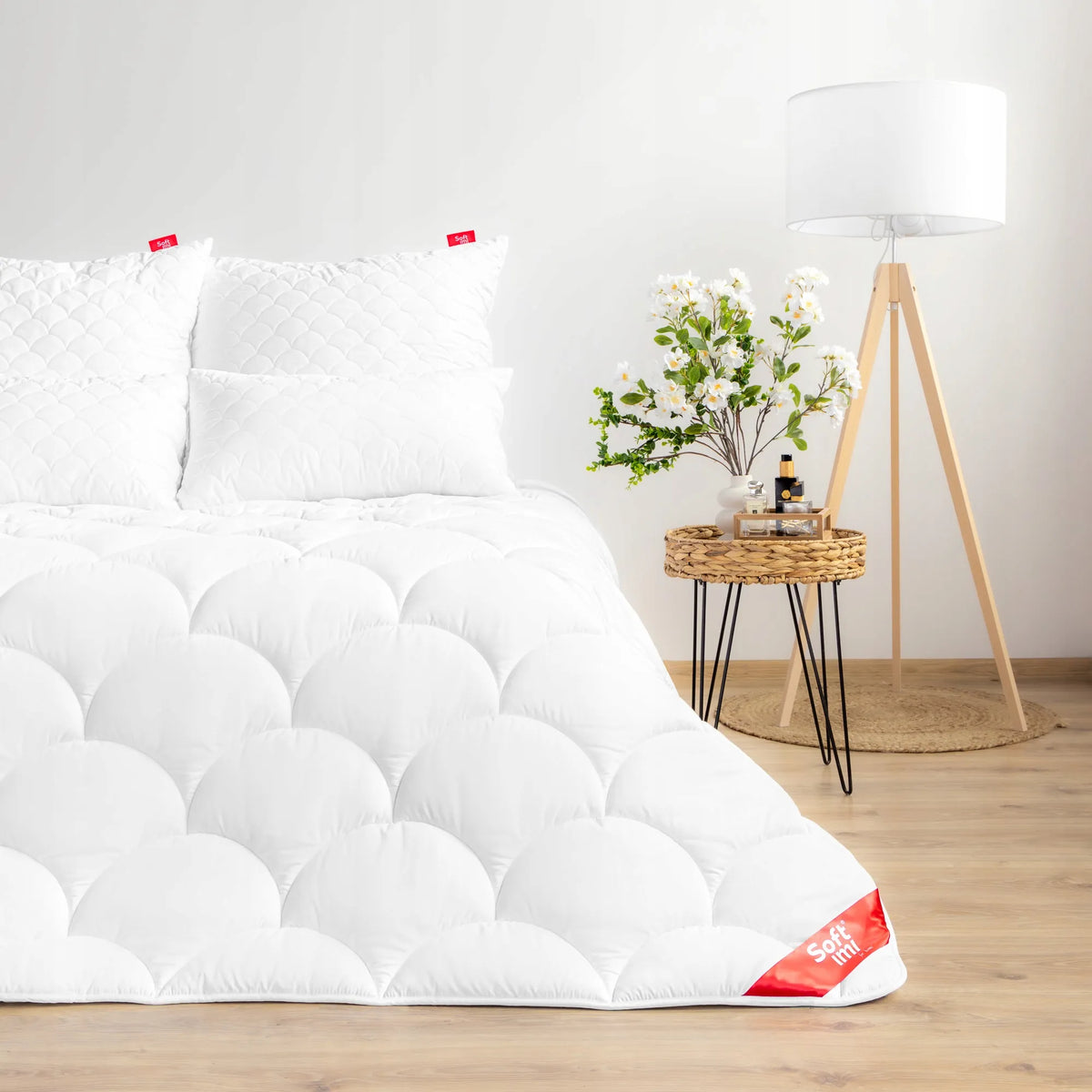 Visasezoninė antialerginė antklodė 140x200 iš Lenkijos, šilta ir lengva