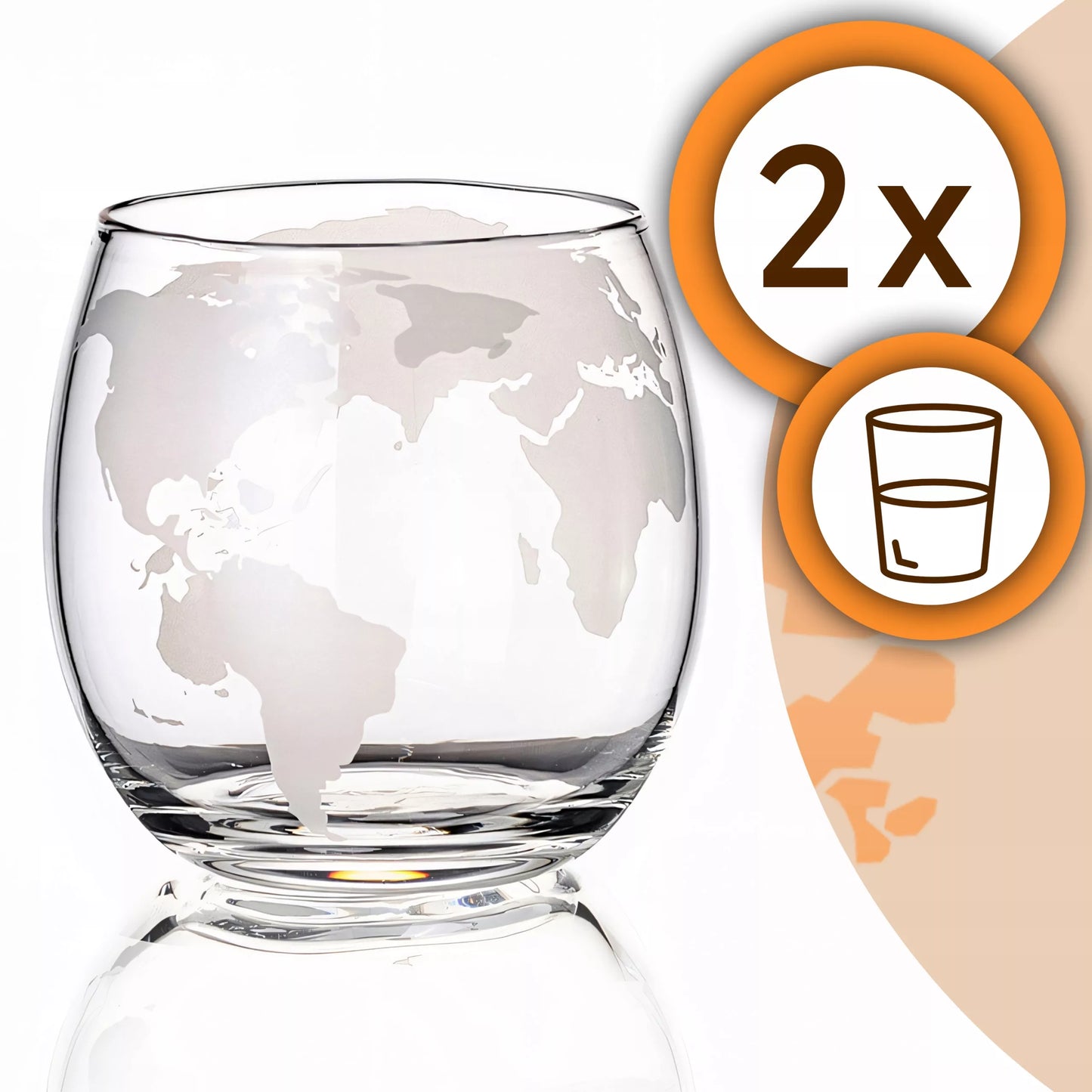 Viskio rinkinys gaublio formos grafinas su 2 stiklinėmis, akmenukais ir žnyplėmis 850 ml dovanų rinkinys