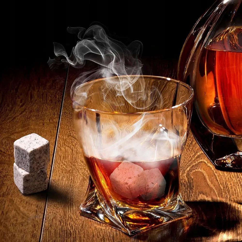 Viskio rūkymo rinkinys Smoker DOVANA vyrui draugui su medžio drožlėmis