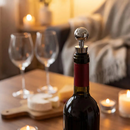 Vyno aksesuarų rinkinys su piltuvėliu, dovana Mamos dienos proga elegantiškoje dėžutėje