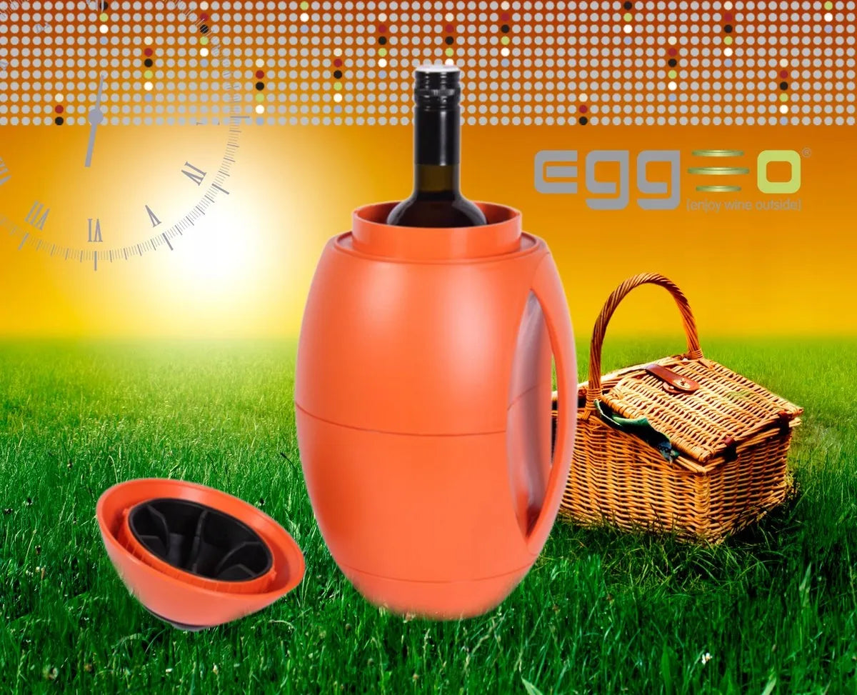 Vyno vėsintuvas Egg-O – nešiojama vėsintuva vynui, alui ir gėrimams