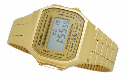 Vyriškas laikrodis „Casio Retro Vintage A168WG-9“ su dėžute