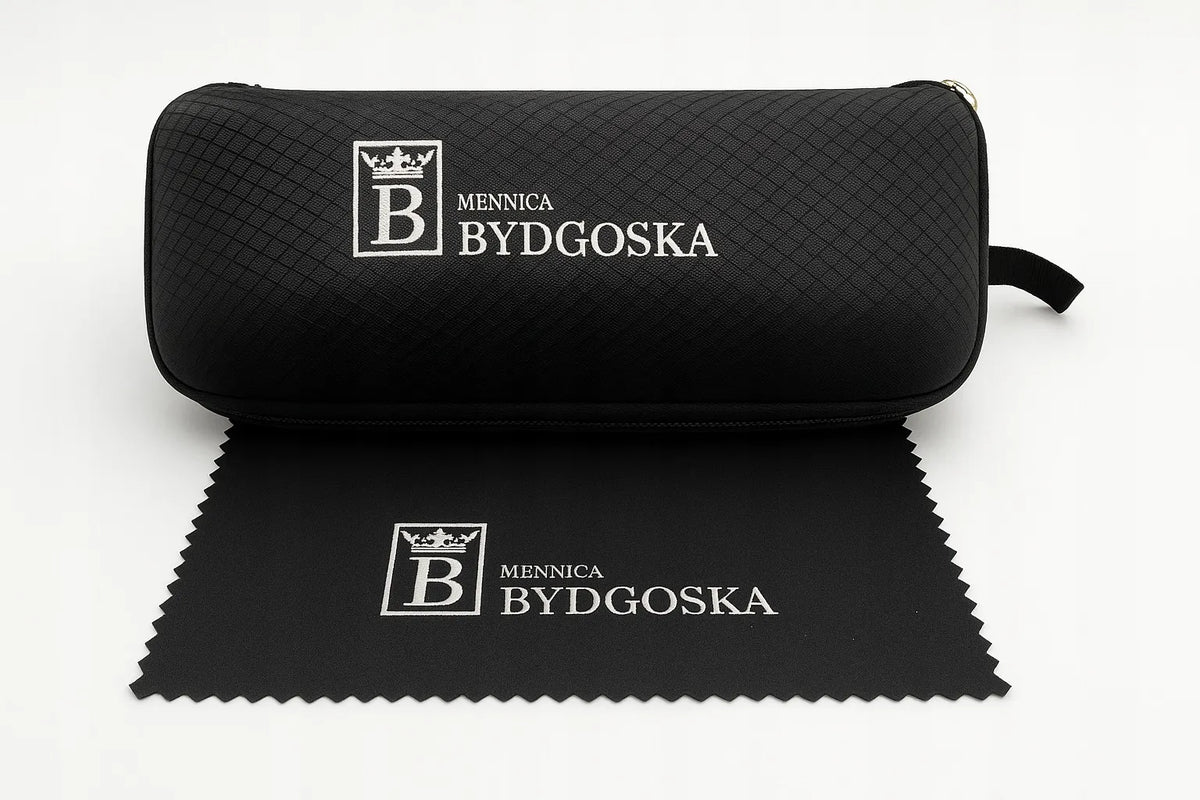 Vyriški poliarizuoti akiniai nuo saulės Mennica Bydgoska, UV400 apsauga su dėklu