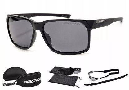 Vyriški poliarizuoti saulės akiniai ARCTICA S-345, UV400, miesto stiliui