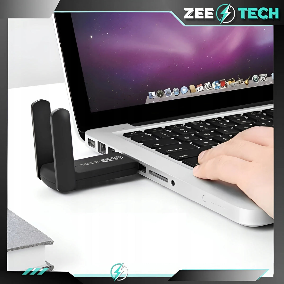 Wi-Fi tinklo plokštės adapteris USB 3.0 1300 Mbps 5 GHz 2 režimai AP