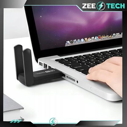 Wi-Fi tinklo plokštės adapteris USB 3.0 1300 Mbps 5 GHz 2 režimai AP