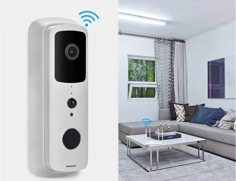 Wi-fi vaizdo domofonas su Full HD kamera Tuya