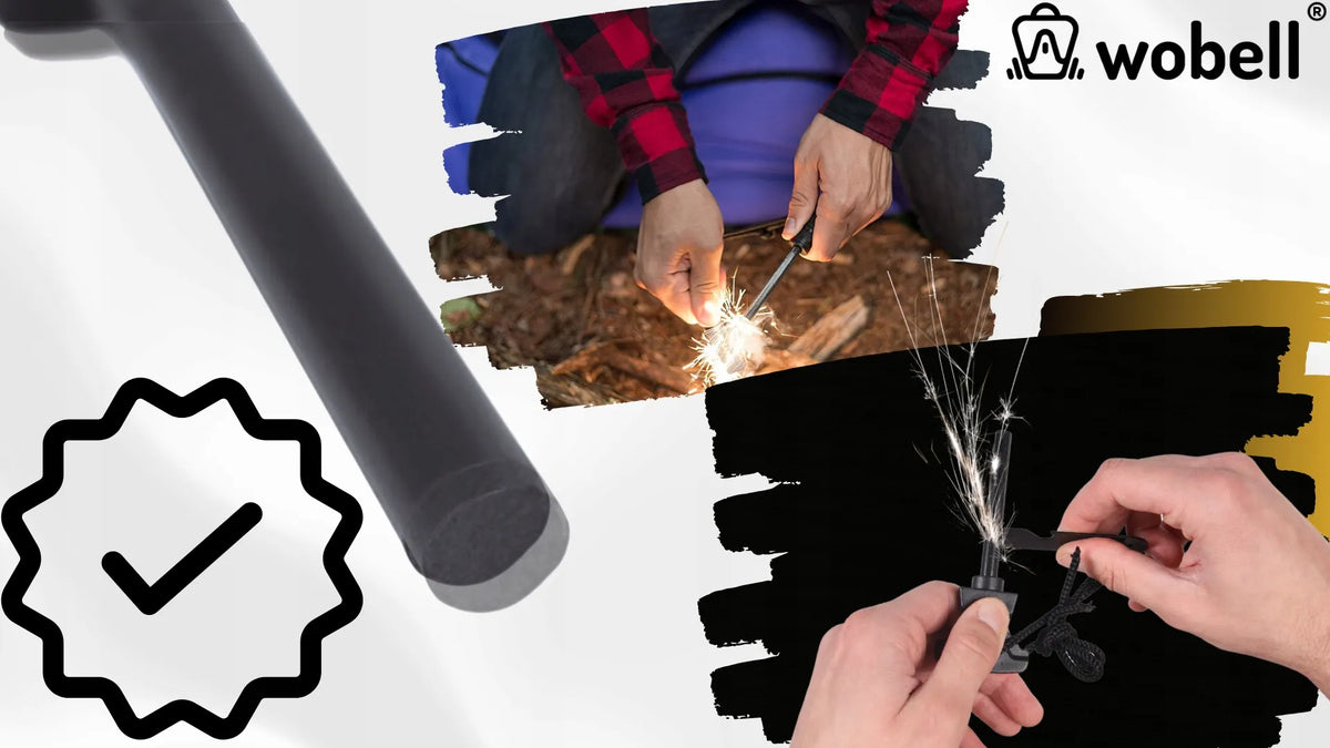 Wobell magnezinis skiltuvas išgyvenimui, vandeniui atsparus, didelis