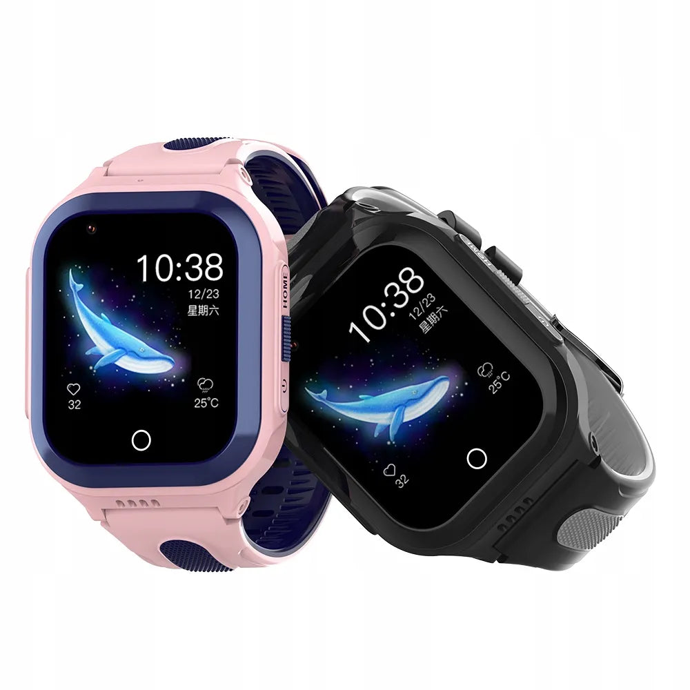 WonderWatch CUI KT24 išmanusis laikrodis vaikams su GPS, 4G ir Wi-Fi, įvairiaspalvis