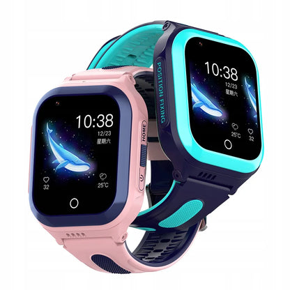 WonderWatch CUI KT24 išmanusis laikrodis vaikams su GPS, 4G ir Wi-Fi, įvairiaspalvis