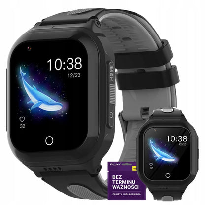 WonderWatch CUI KT24 išmanusis laikrodis vaikams su GPS, 4G ir Wi-Fi, įvairiaspalvis