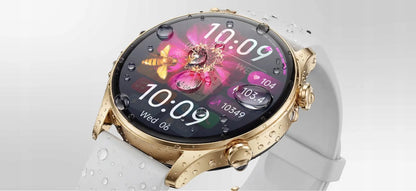 WonderWatch Mi7 Real Gold auksinės spalvos išmanusis laikrodis