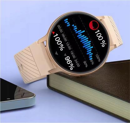 WonderWatch Sx5 moteriškas išmanusis laikrodis su skambučiais, pranešimais, pulso ir sporto funkcijomis