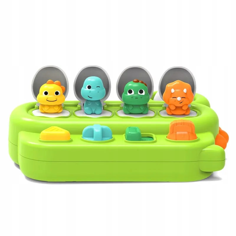 Woopie Baby edukacinis žaislas „Iššokantys dinozaurai“ Pop-Up