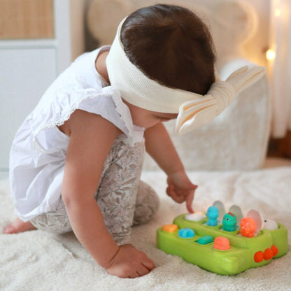 Woopie Baby edukacinis žaislas „Iššokantys dinozaurai“ Pop-Up