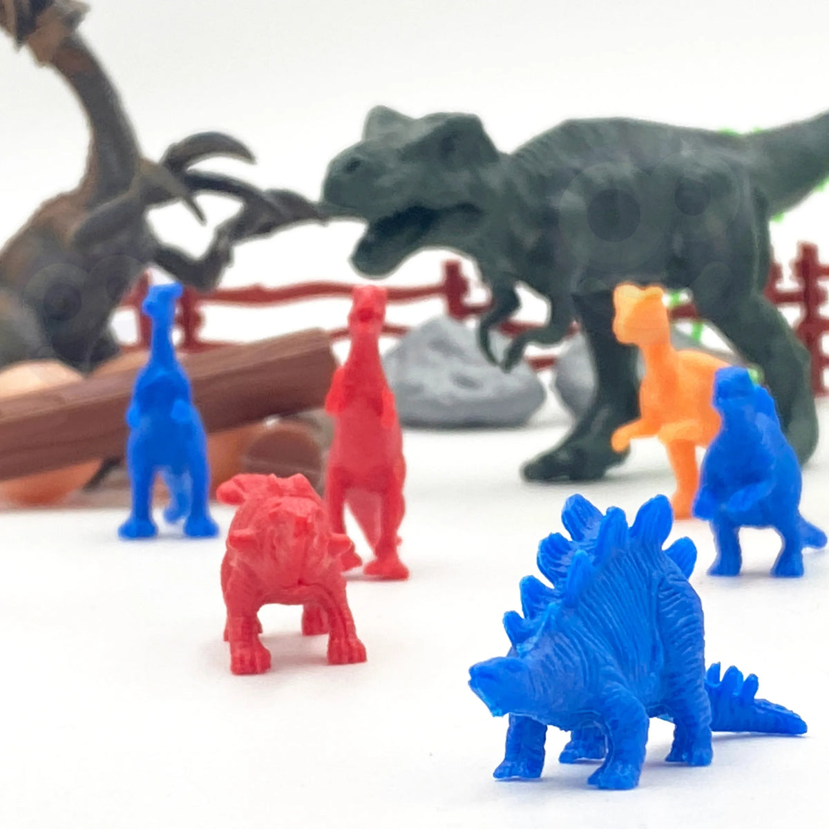 „Woopie“ dinozaurų figūrėlių rinkinys, 40 vnt.