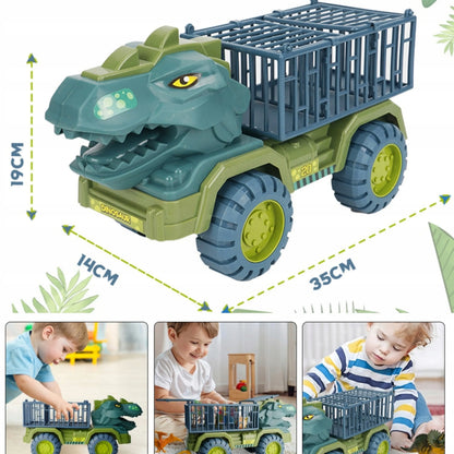 Woopie dinozaurų sunkvežimis-transporteris su figūrėlėmis