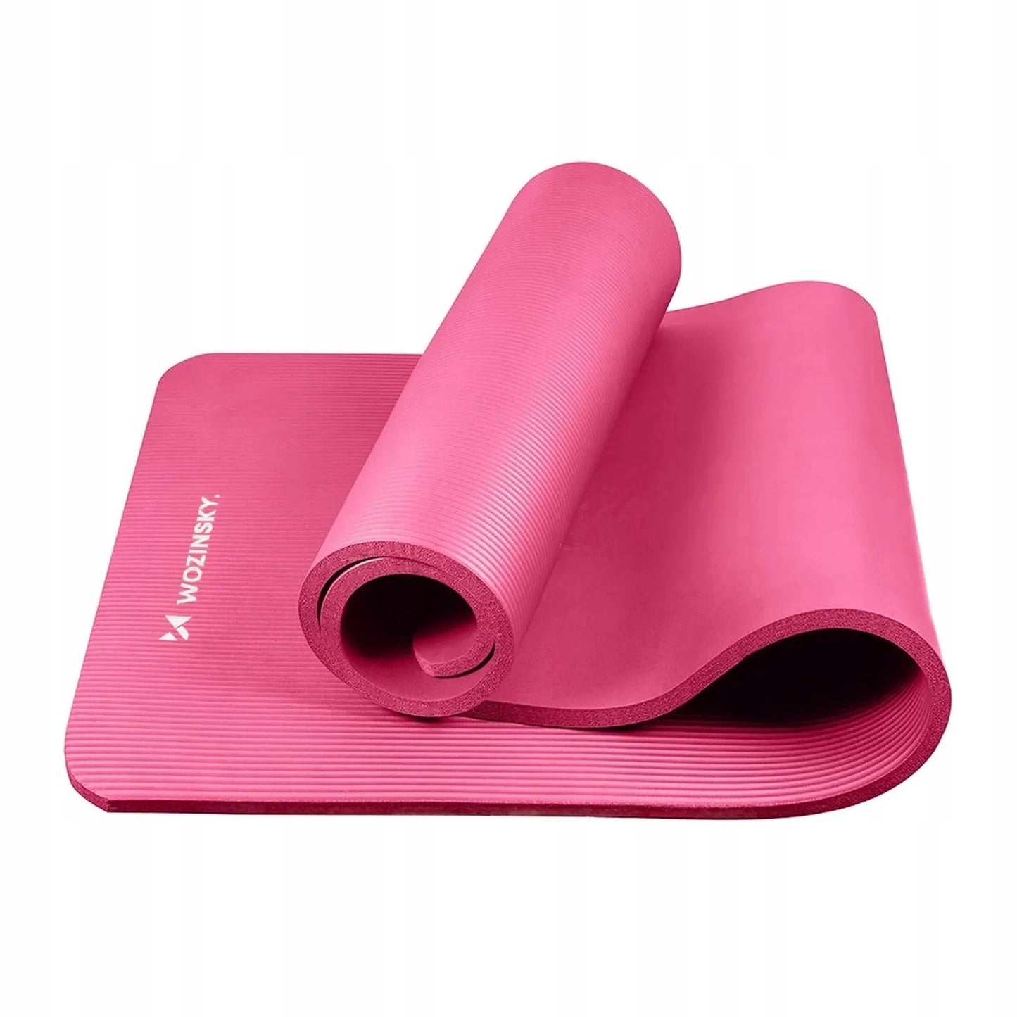 Wozinsky gimnastikos kilimėlis fitnesui ir jogai 183 x 61 x 1,5 cm - rožinis
