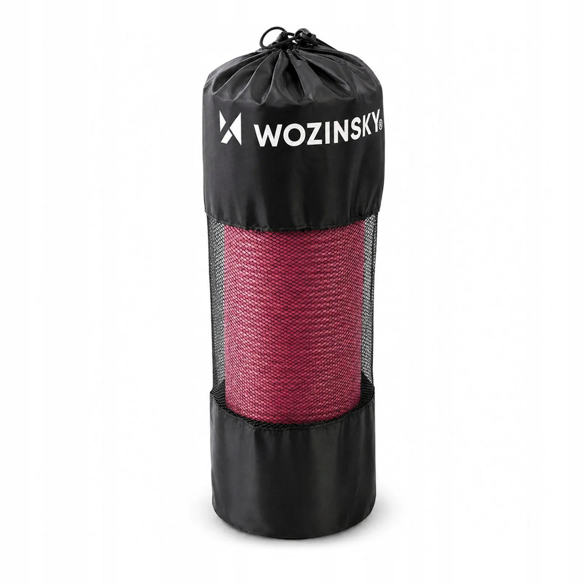 Wozinsky gimnastikos kilimėlis fitnesui ir jogai 183 x 61 x 1,5 cm - rožinis