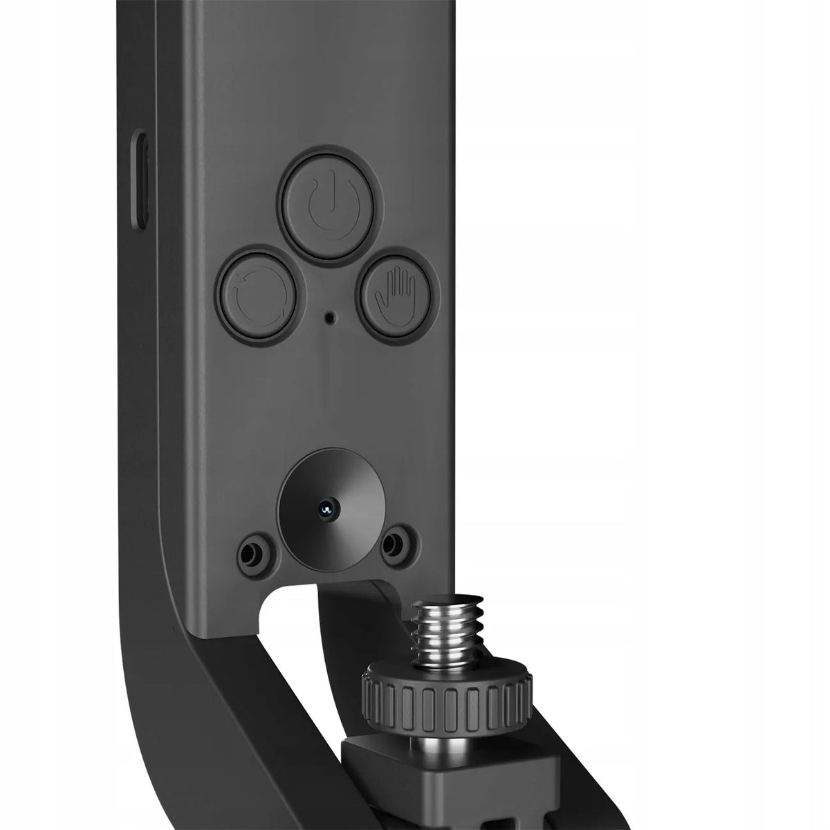 Wozinsky WST-360YS juodas asmenukių monopodas-trikojis su automatiniu veido sekimu ir 1/4 col. sriegiu