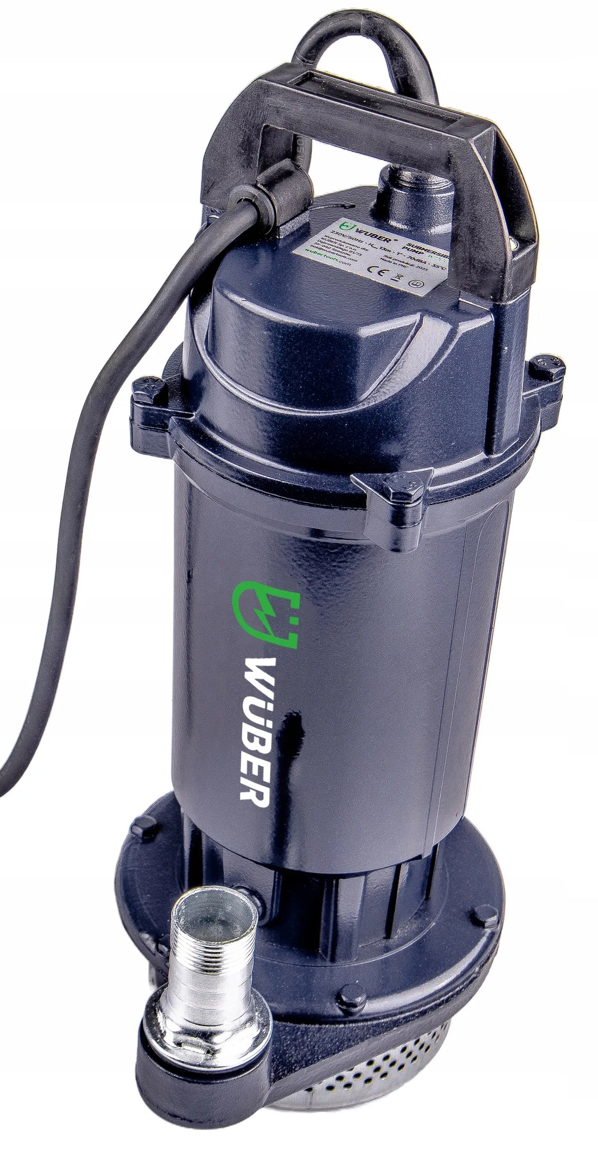 Wuber W11004 panardinamas siurblys švariam ir nešvariam vandeniui, 400 W, 5100 l/h
