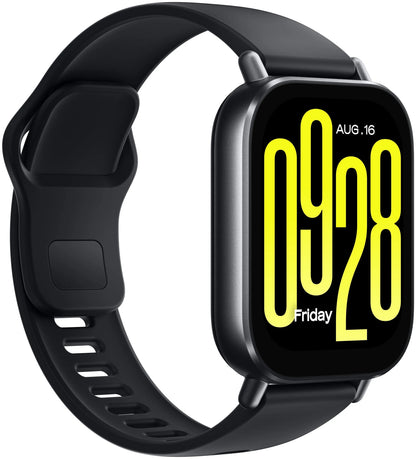 Xiaomi Redmi Watch 5 Active juodas vandeniui atsparus sportinis išmanusis laikrodis, skirtas vyrams ir moterims