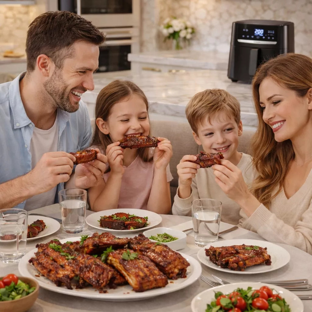 Xiaomi Smart AirFryer 6L 1500W beztrielė gruzdintuvė, juoda
