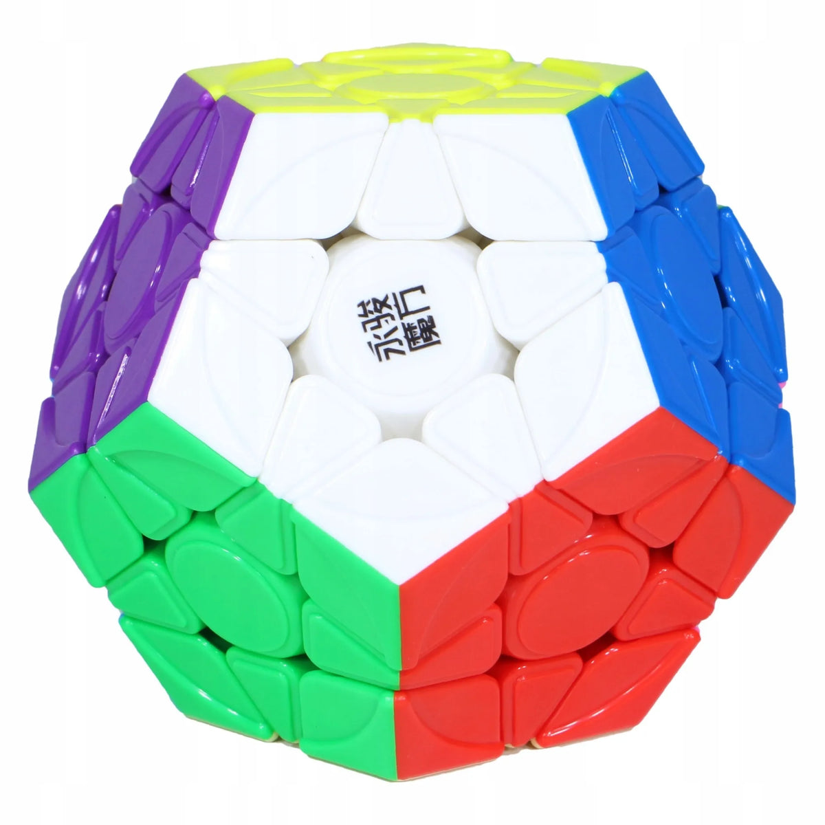 YJ Yuhu v2 magnetinė daugiaspalvė megaminx dėlionė