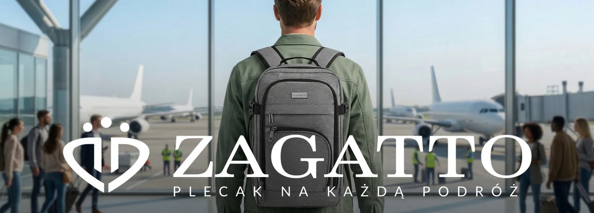 Zagatto 40x20x25 kuprinė lėktuvui, tinkanti Ryanair, kabininis bagažas