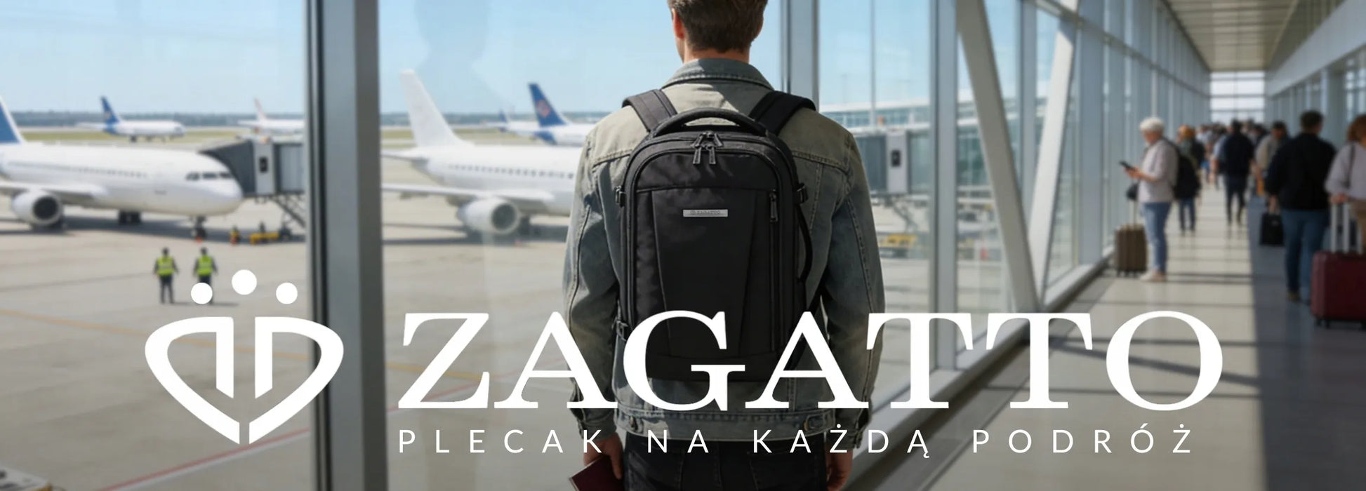Zagatto kelioninė kuprinė į lėktuvą RYANAIR 40x30x20 rankinis bagažas
