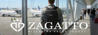 Zagatto kelioninė kuprinė į lėktuvą RYANAIR 40x30x20 rankinis bagažas