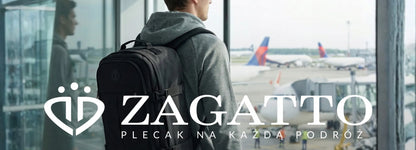 Zagatto RYANAIR kuprinė skrydžiui 40x30x20 lagaminas kelioninė kuprinė rankiniam bagažui
