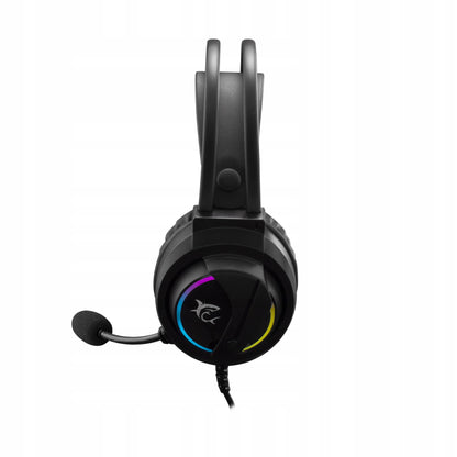 Žaidimų ausinės White Shark WOLF RGB