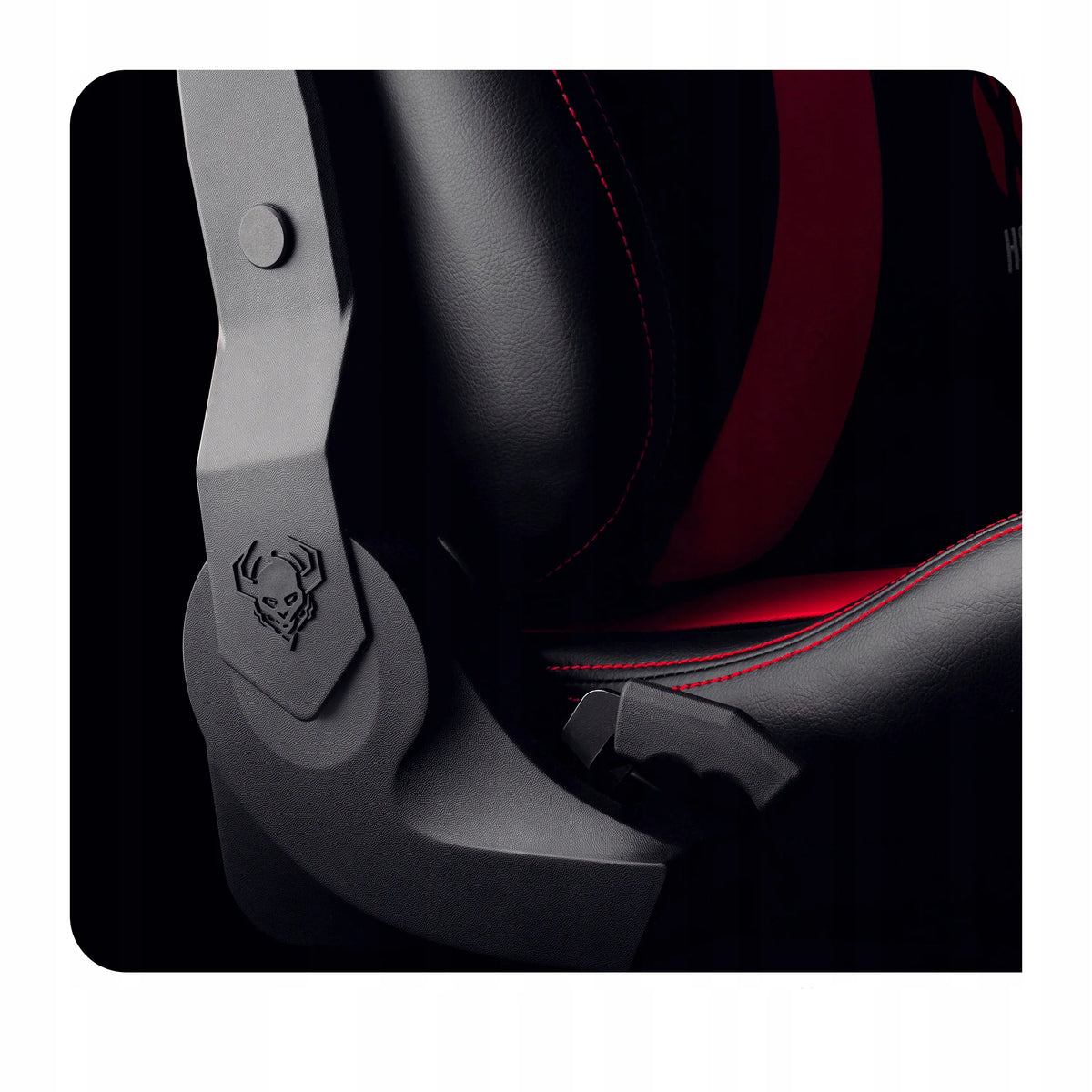 Žaidimų kėdė „Diablo Chairs X-HORN 2.0 Normal“, juoda ir raudona