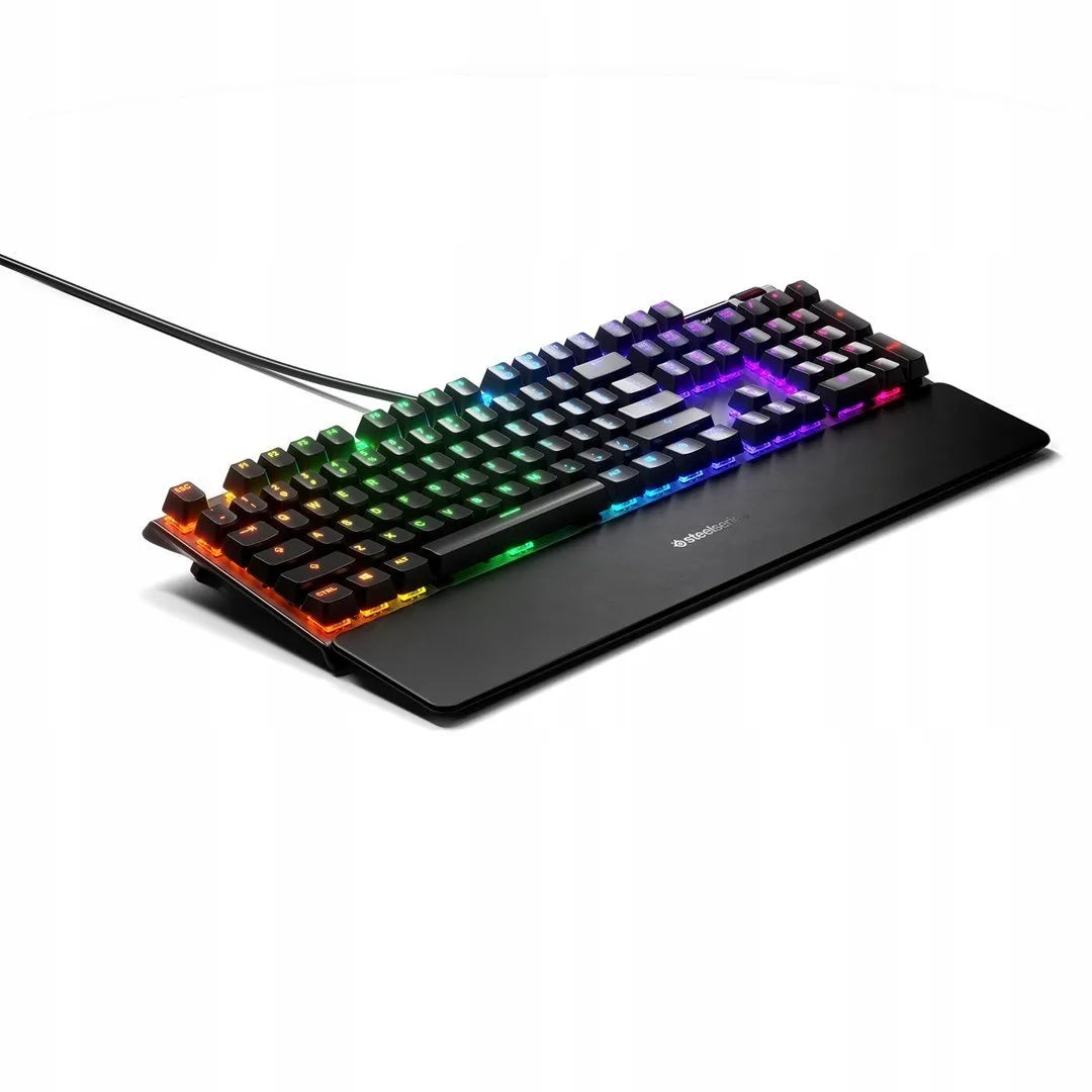 Žaidimų klaviatūra SteelSeries Apex 5, amerikietiškas išdėstymas, laidinė, juoda