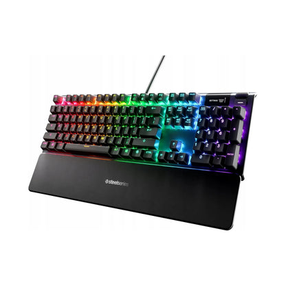 Žaidimų klaviatūra SteelSeries Apex 5, amerikietiškas išdėstymas, laidinė, juoda